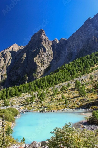 Lac de la douche - Massif des Écrins - Hautes-Alpes