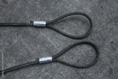 production of steel sling by crimping method