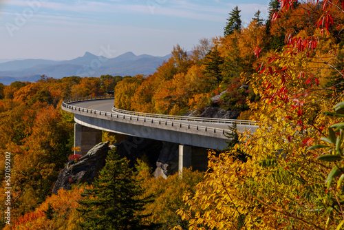 Fall views of the Blue Ridge Parkway photo