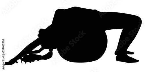 fitness woman doing exercise