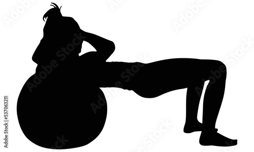 fitness woman doing exercise