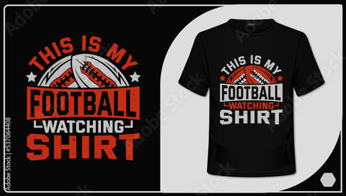 American Football T-Shirt Design