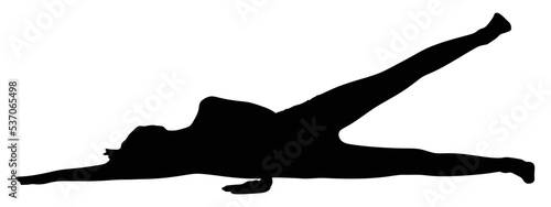 fitness woman doing exercise