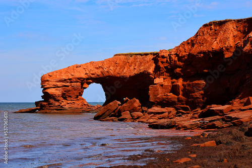 Cavendish Beach in Prince Edward Island National Park  Prince Edward Island  Canada 