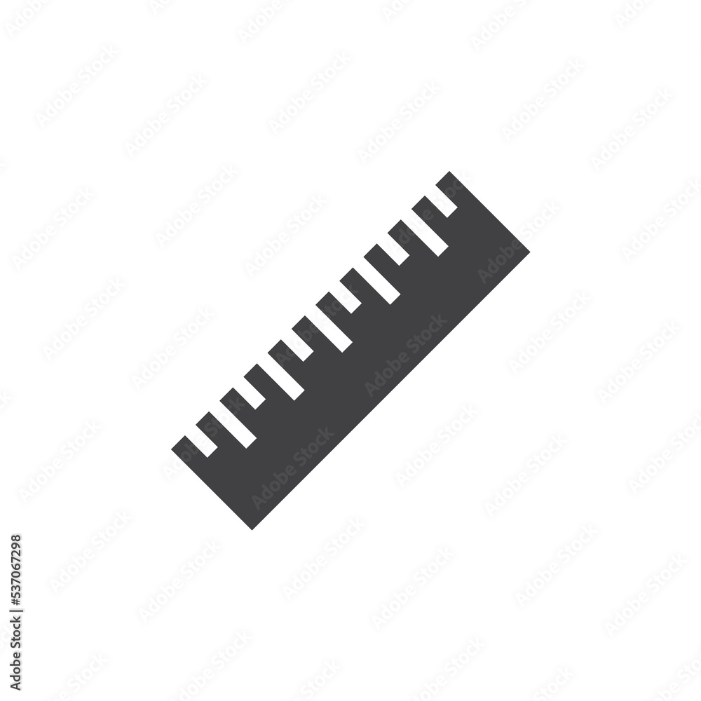 Ruler Icon Design Vector Template Ruler Icon Design Vector Template