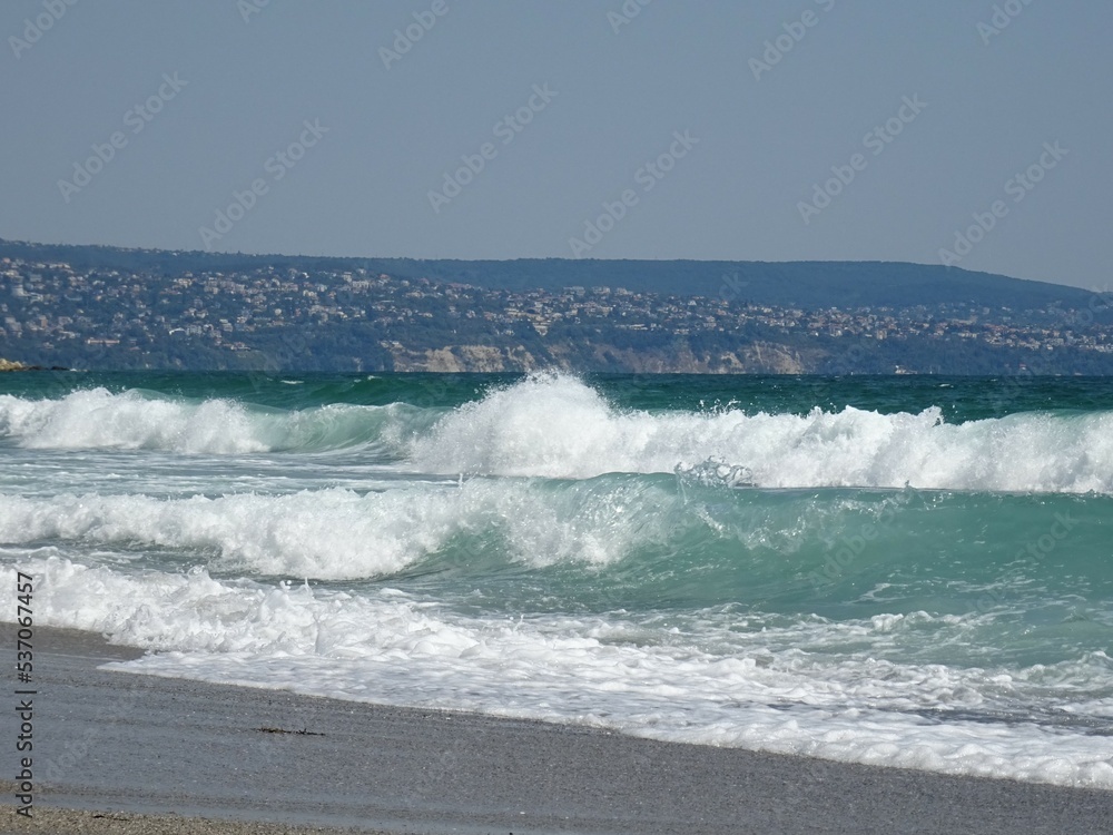 Fototapeta premium Nice summer view from Varna in Bulgaria 