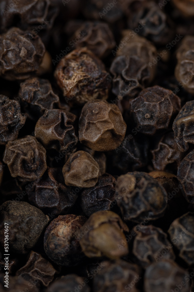 black pepper macro photo with detailed texture black pepper macro photo with detailed texture