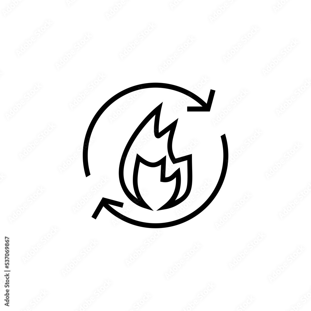 Metabolism, metabolic process line icon. Metabolism, metabolic process line icon.