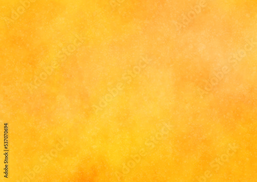 黄色とオレンジの温かそうな水彩風背景素材