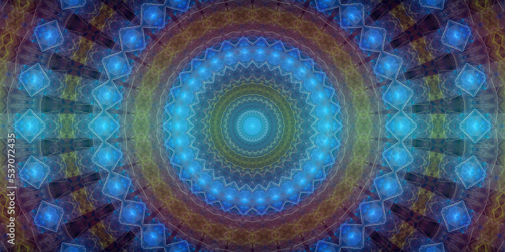 Obraz premium Fraktal Hintergrund Mandala Design Motiv für Drucksachen