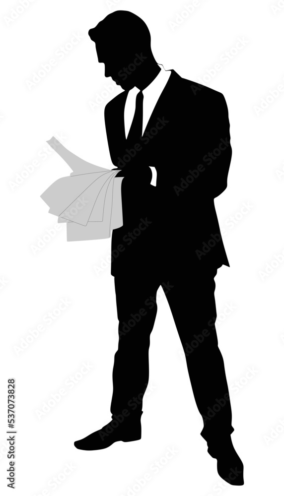 Obraz premium Young businessman