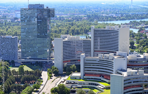 Canvas Print The United Nations Office in Vienna Austria