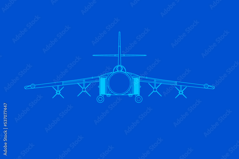 Avión de combate de caza de la guerra fría Avión de combate de caza de la guerra fría