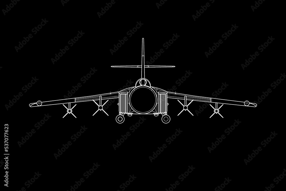 Avión de combate de caza de la guerra fría Avión de combate de caza de la guerra fría