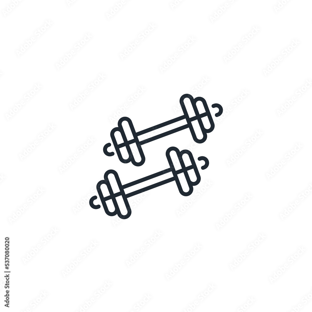 dumbbell icons symbol vector elements for infographic web dumbbell icons symbol vector elements for infographic web