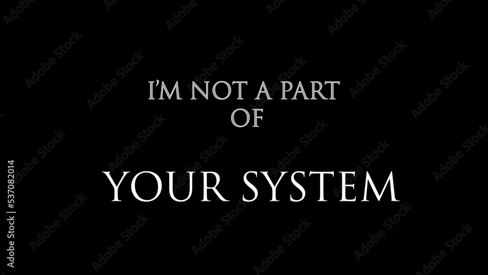 Inspirational and motivational life quote on black background Inspirational and motivational life quote on black background