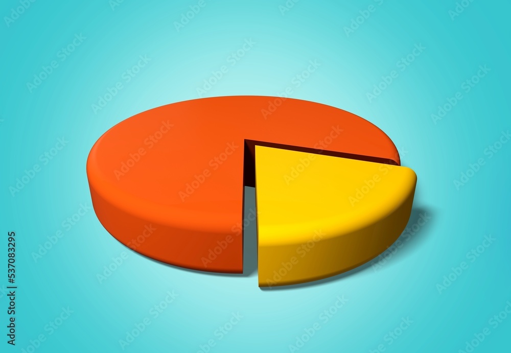 Colored business graph chart on background Colored business graph chart on background