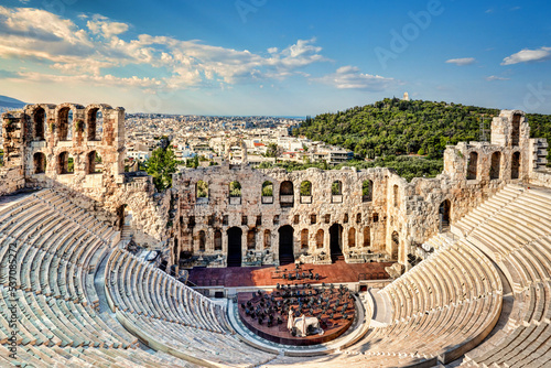 The Odeon of Herodes Atticus, Greece