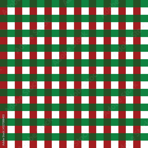 Seamless texture background red and green christmas color collection, Geometric shape texture,gift wrapping paper