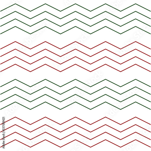 Seamless texture background red and green christmas color collection, Geometric shape texture,gift wrapping paper