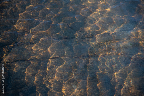 water and light texture