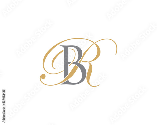Letter B and R Logo Icon 001