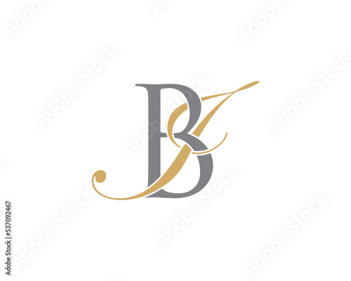 Letter BI or BJ Logo Icon 001