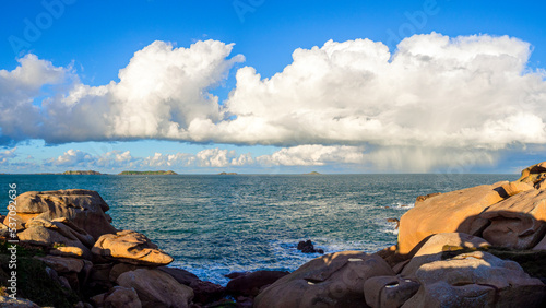 Vue depuis Perros Guirec
