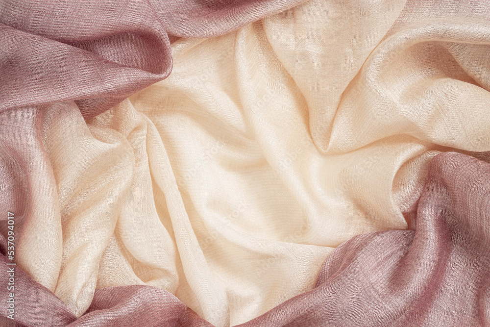 Textile texture, abstract background, beige pink colors Textile texture, abstract background, beige pink colors