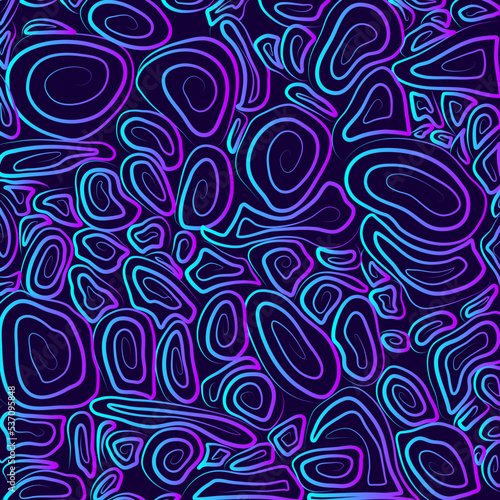 Neon seamless pattern