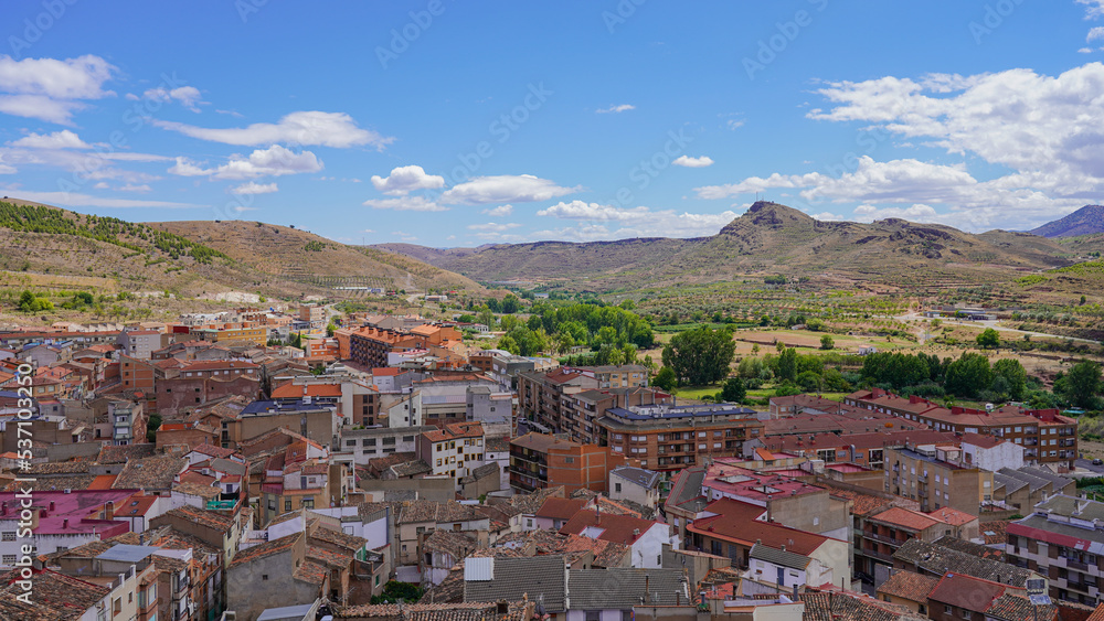 Fototapeta premium Spanish town