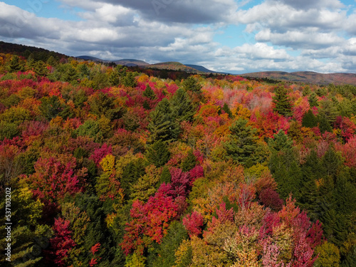 colors in the mountains