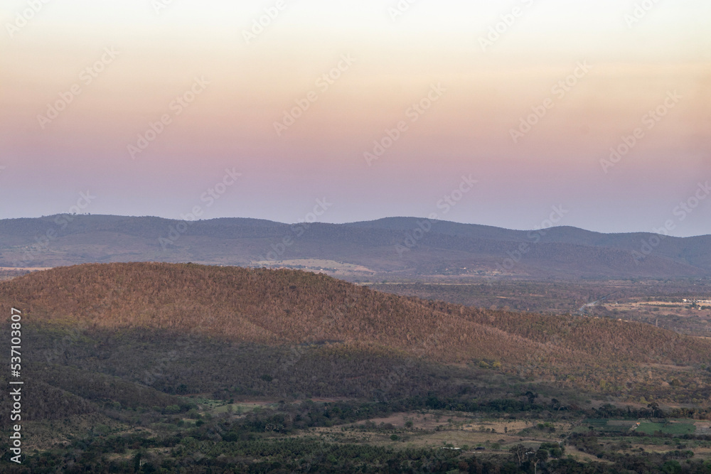 Obraz premium sunrise in the mountains