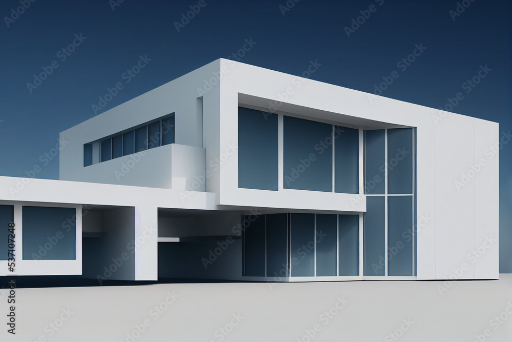 modern building with windows