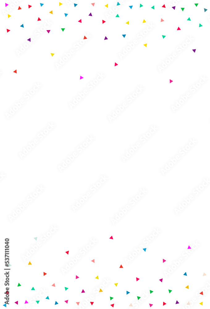 Color Elements Carnival Vector White Background.