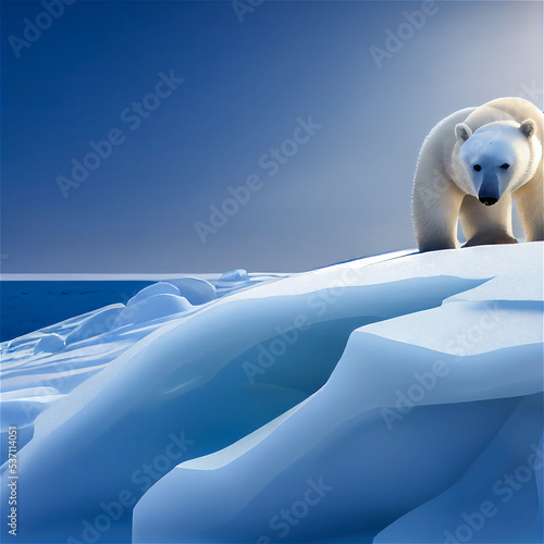 Polar bear cub