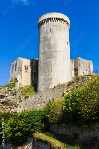 Falaise castle, Normandy, France