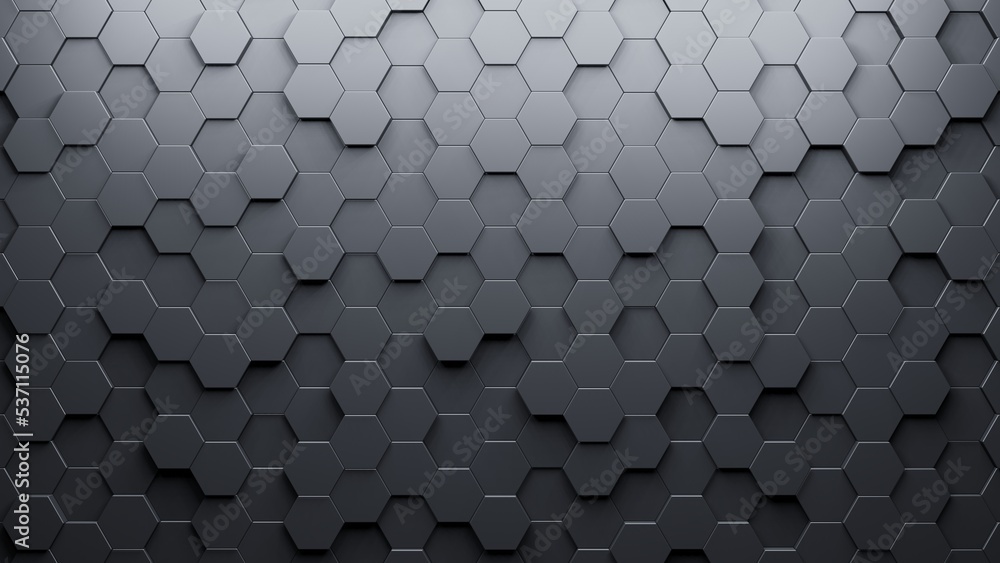 Realistic abstract honeycomb background. 3d rendering. Realistic abstract honeycomb background. 3d rendering.