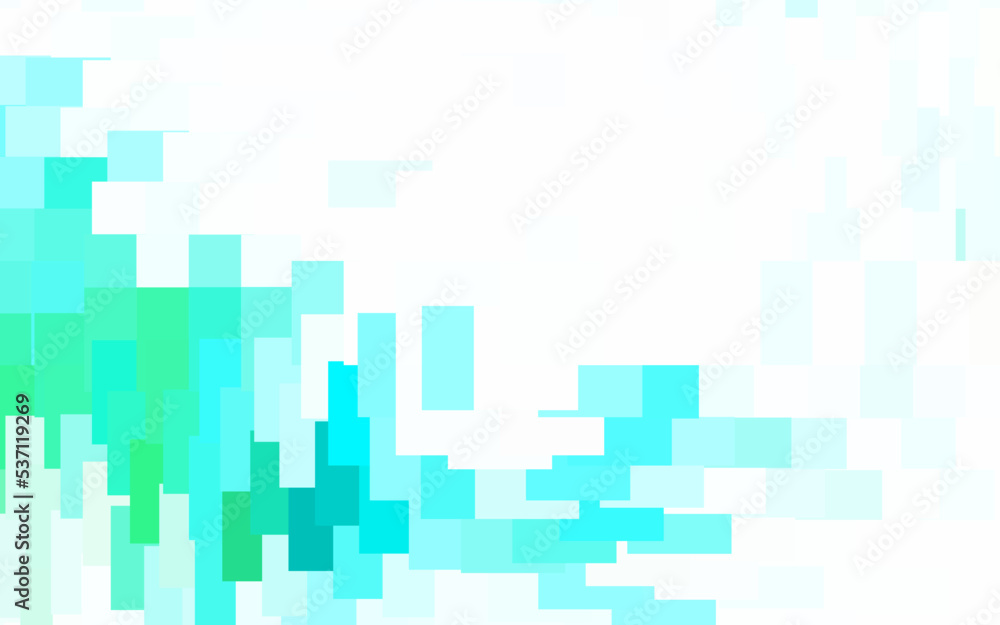 Light Green vector texture in rectangular style. Light Green vector texture in rectangular style.