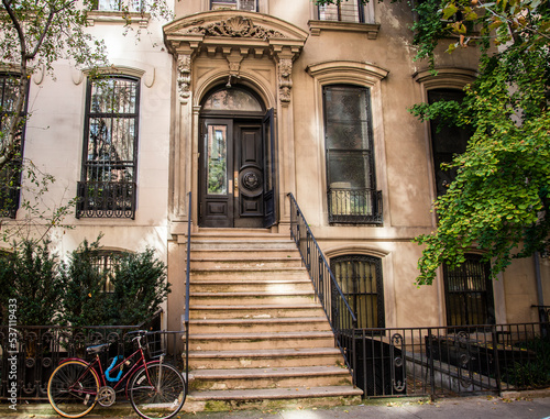 entrance to the house