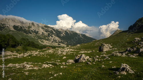 Landscape of Aizgorri, Basque Country, Spain