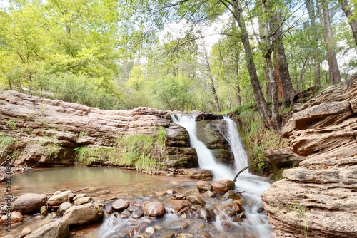 Tonto Falls, along Tonto Creek, in Arizona’s Tonto National Forest.  photo