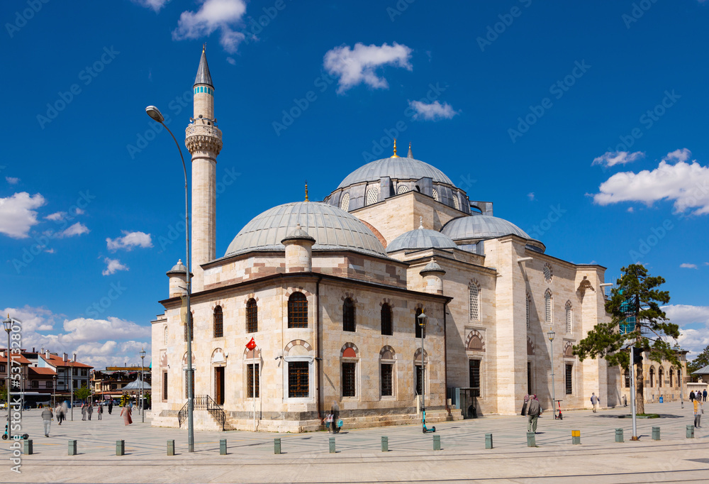 Selimiye Mosque at day, Central Anatolia, Konya Province, Turkey.
