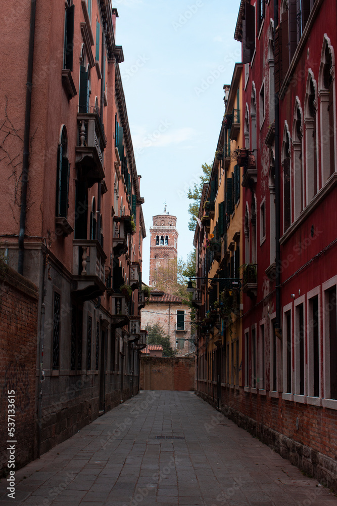 Narrow Street in Italy