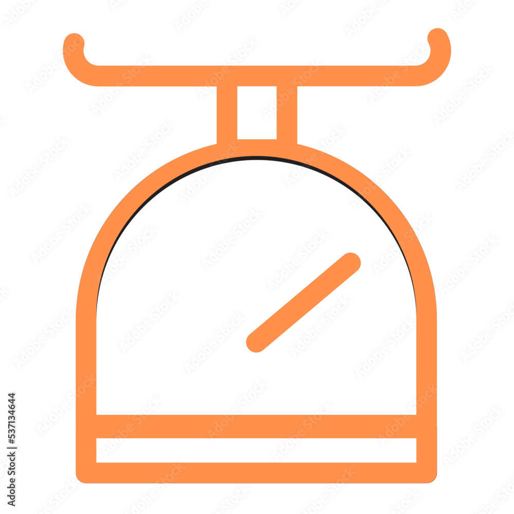 weight food balance outline icon weight food balance outline icon