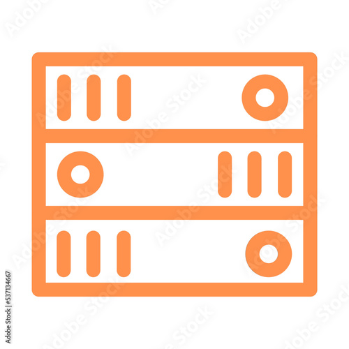 hosting internet web hosting outline icon