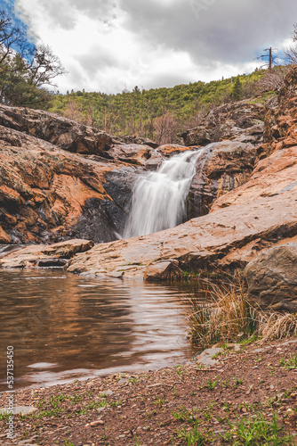 Diana falls waterfall landscape 