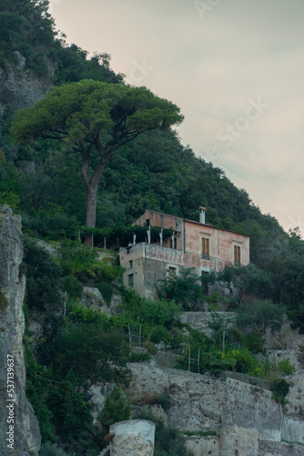 house in the mountains