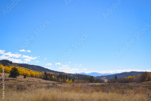 autumn in the mountains