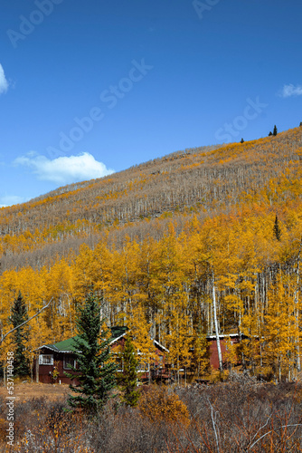 autumn in the mountains